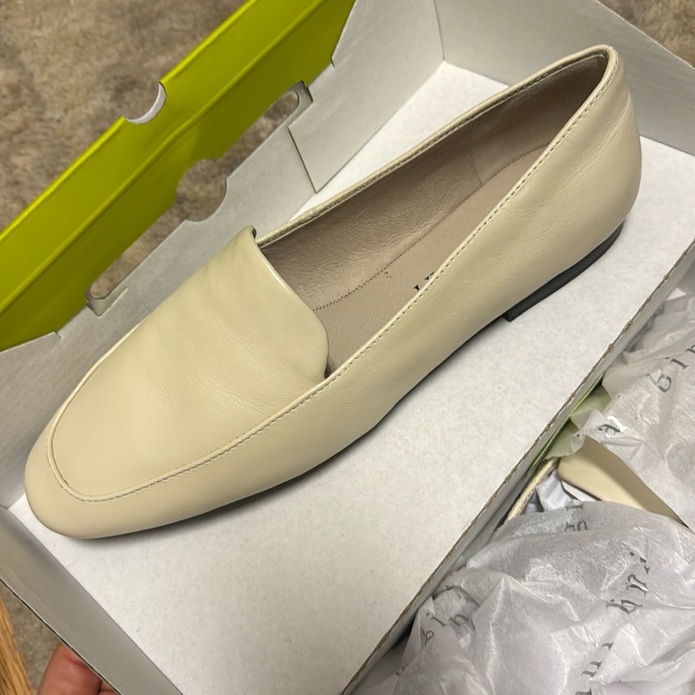 Gianni Bini white slip on loafer Macen Bone blanc